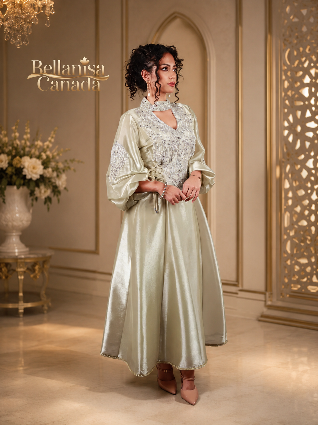 Thalami Kaftan Mint