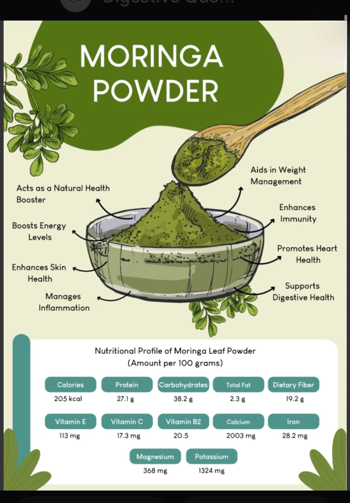 Moringa Powder