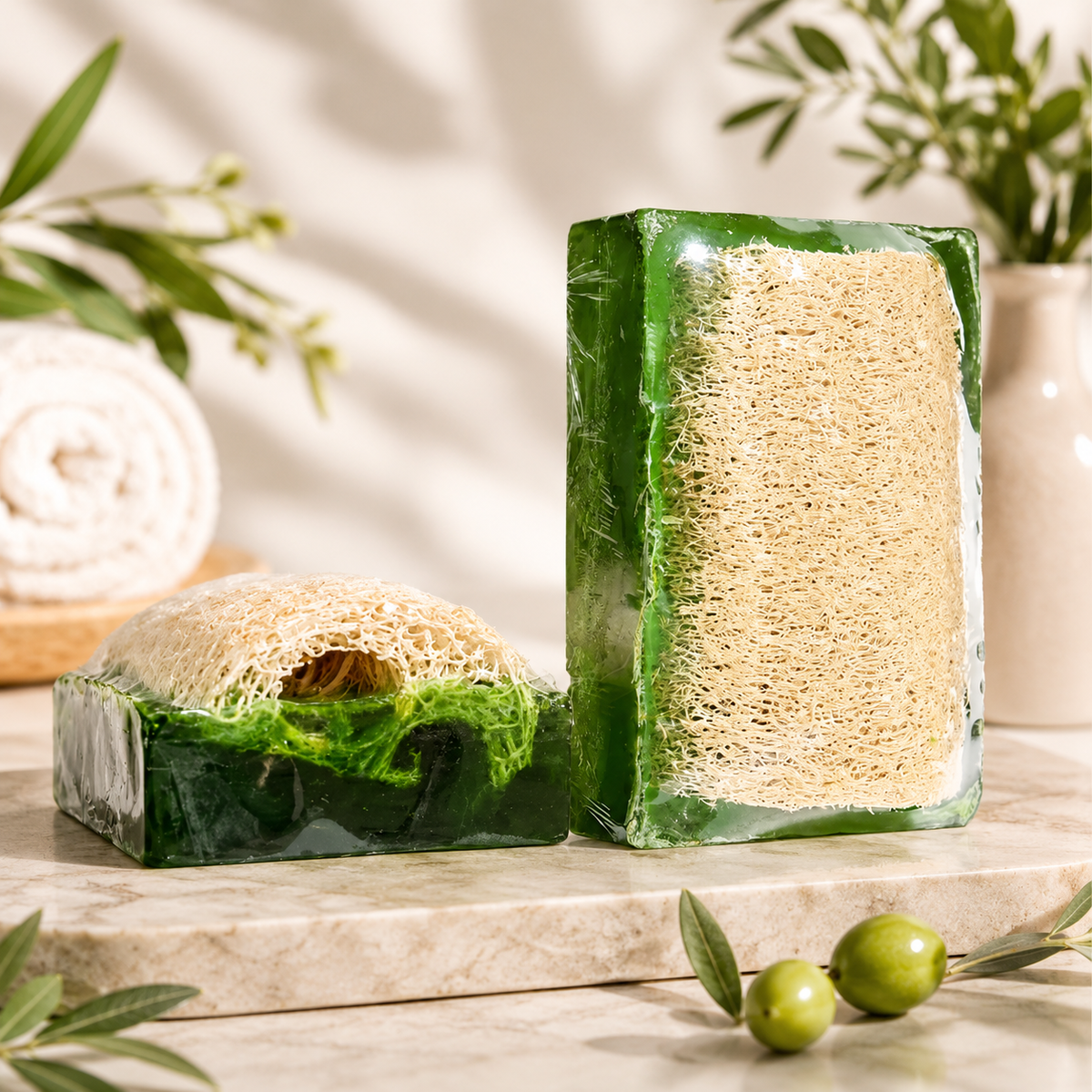 Tea Tree Loofah Soap
