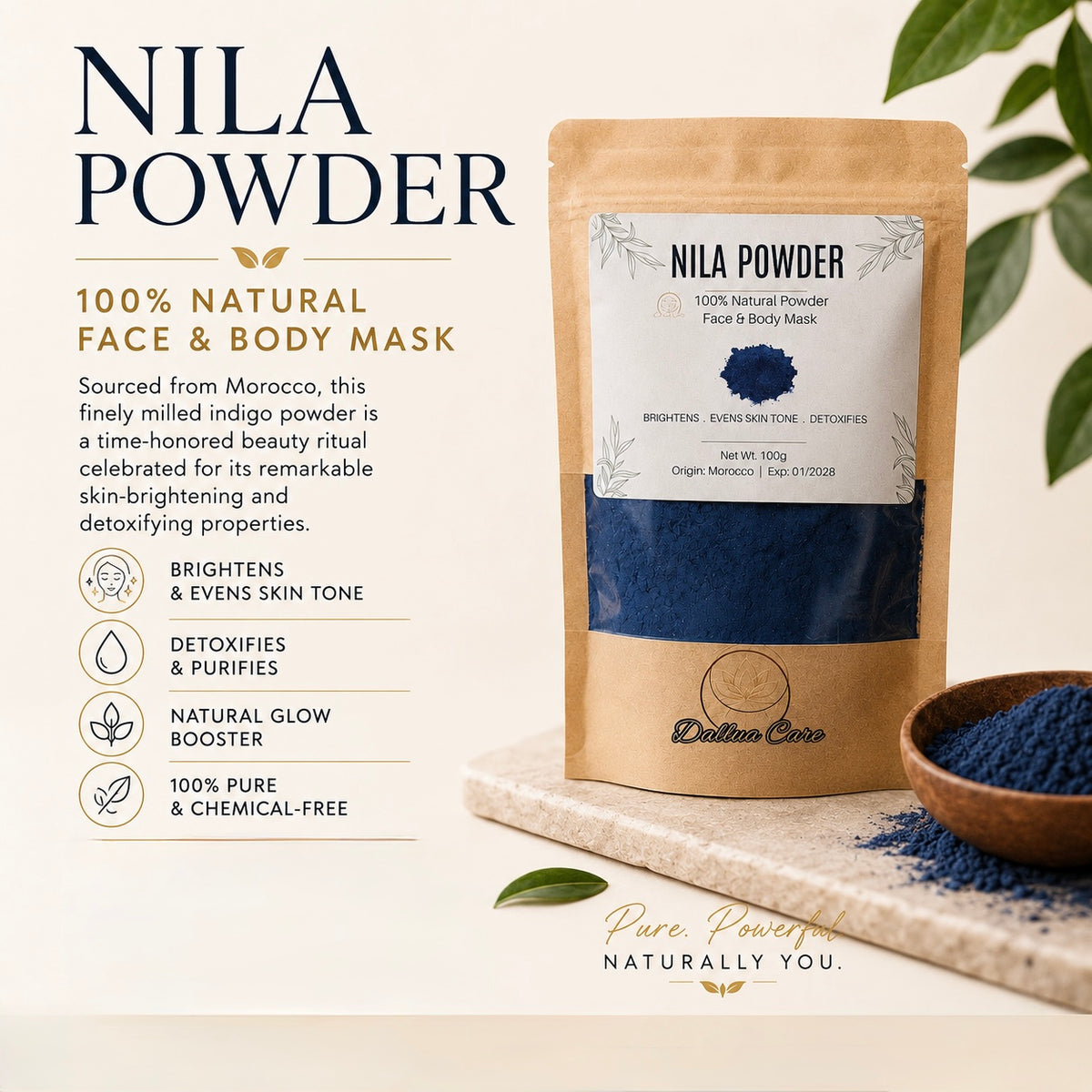 Nila Powder Face and Body Mask
