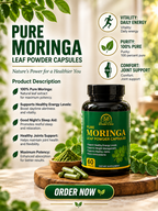 Moringa Powder Capsules