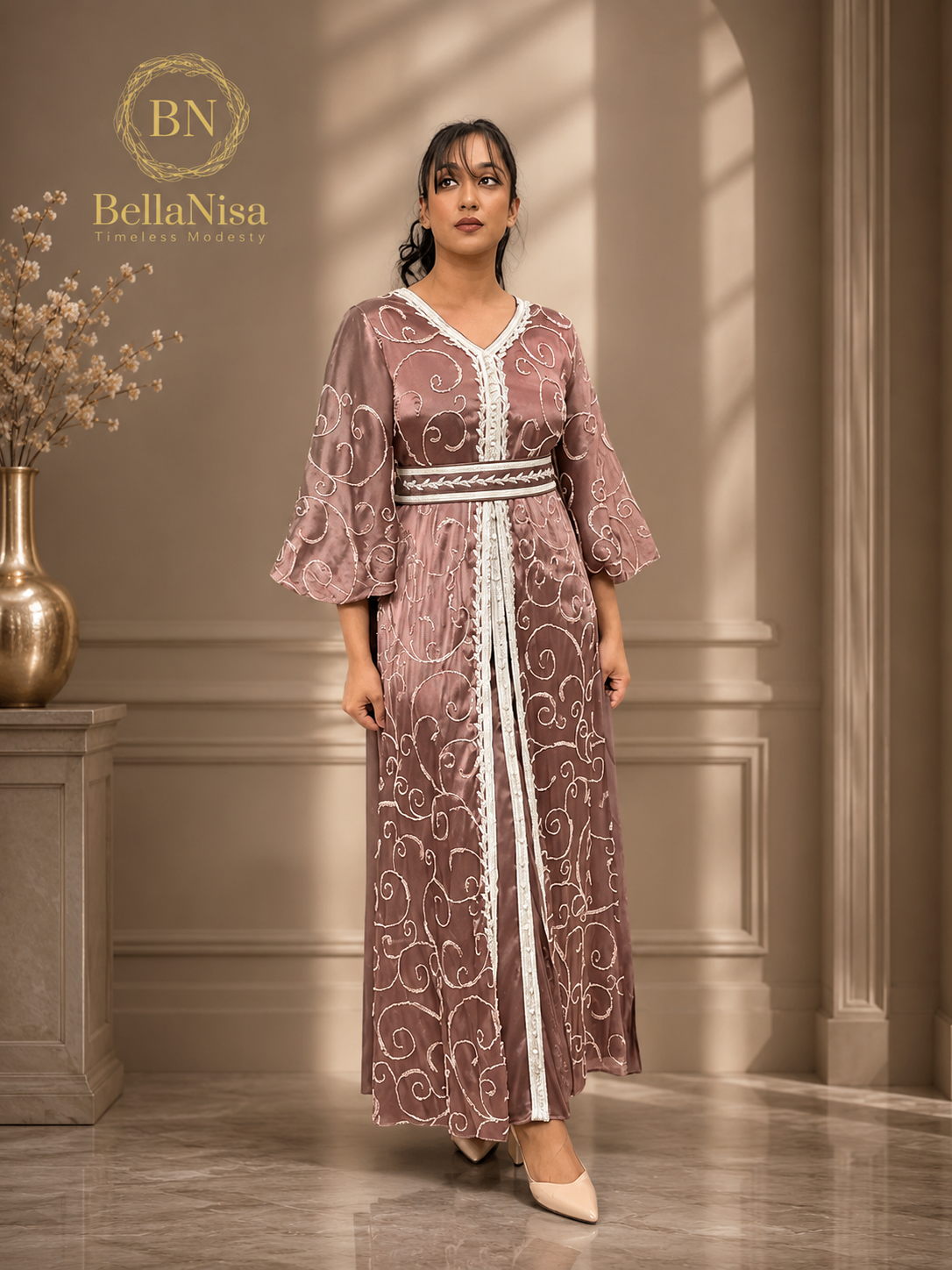Taha Kaftan Choc