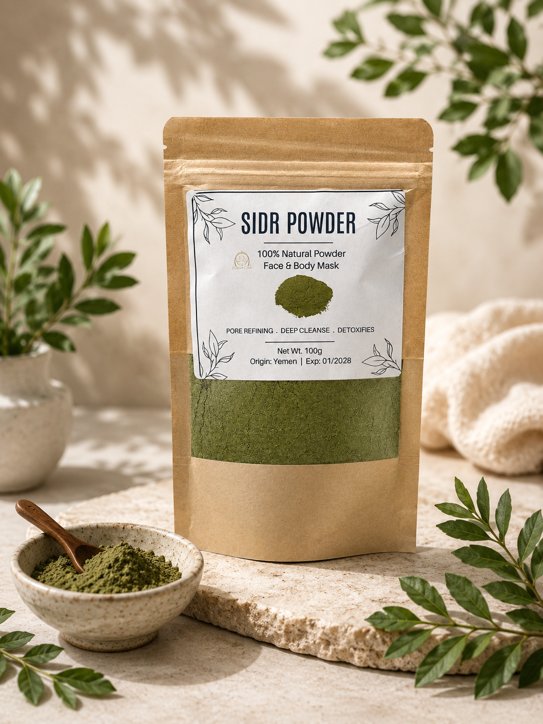 Sidr Powder Face and Body Mask