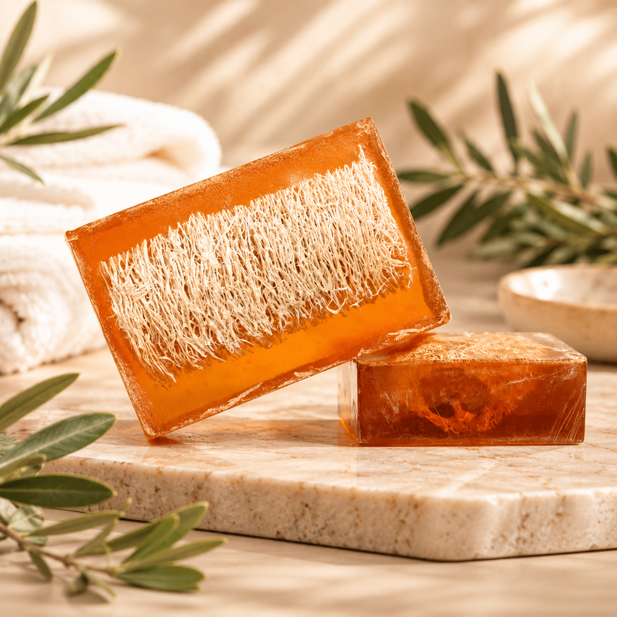 Honey Loofah Soap