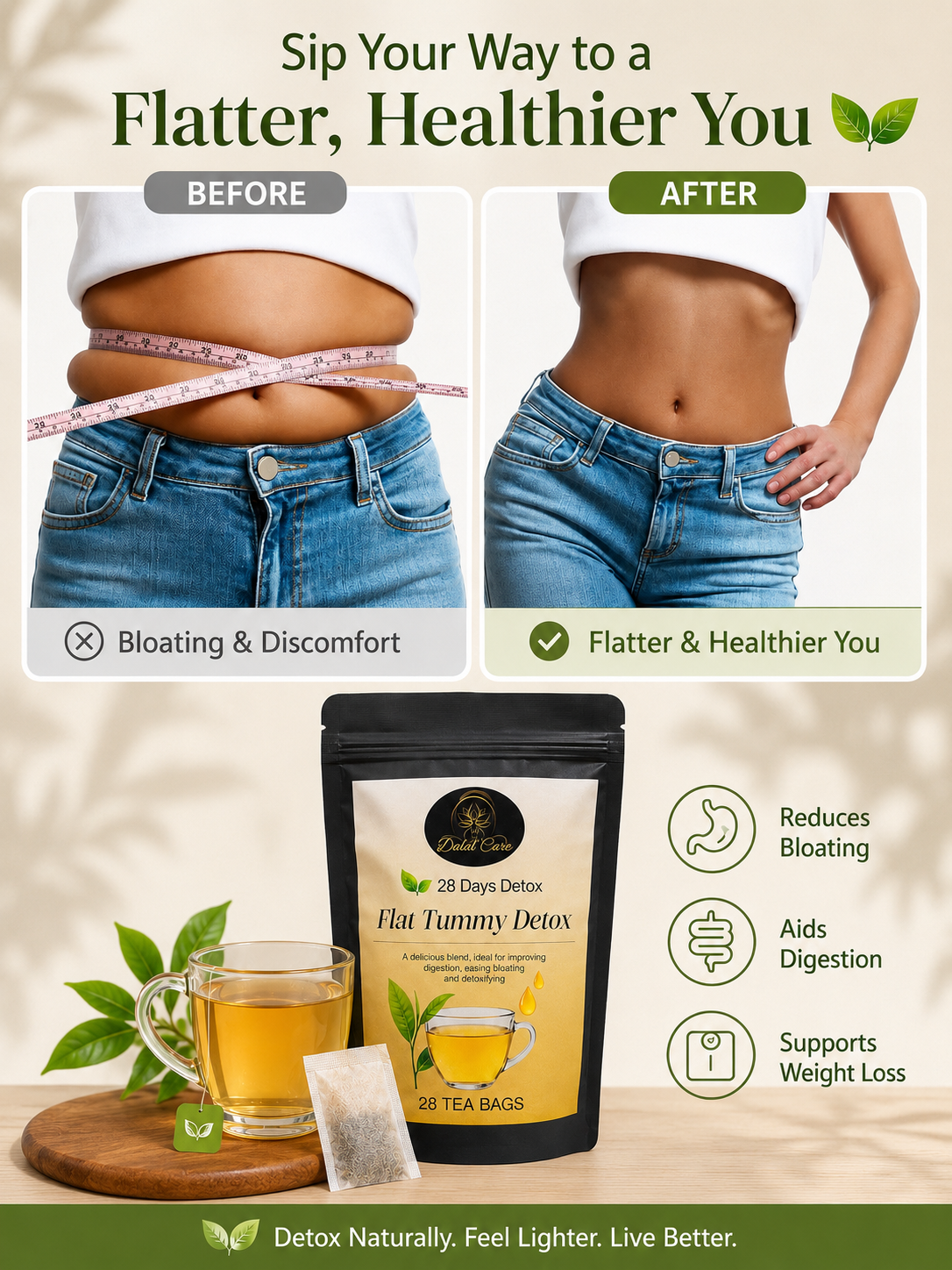 Flat Tummy Detox Tea
