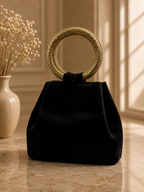 Luxury HandMade Clutch Bag Black