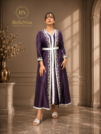 Tahara Kaftan Purple