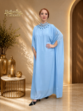 Kaftan Abaya Baby Blue