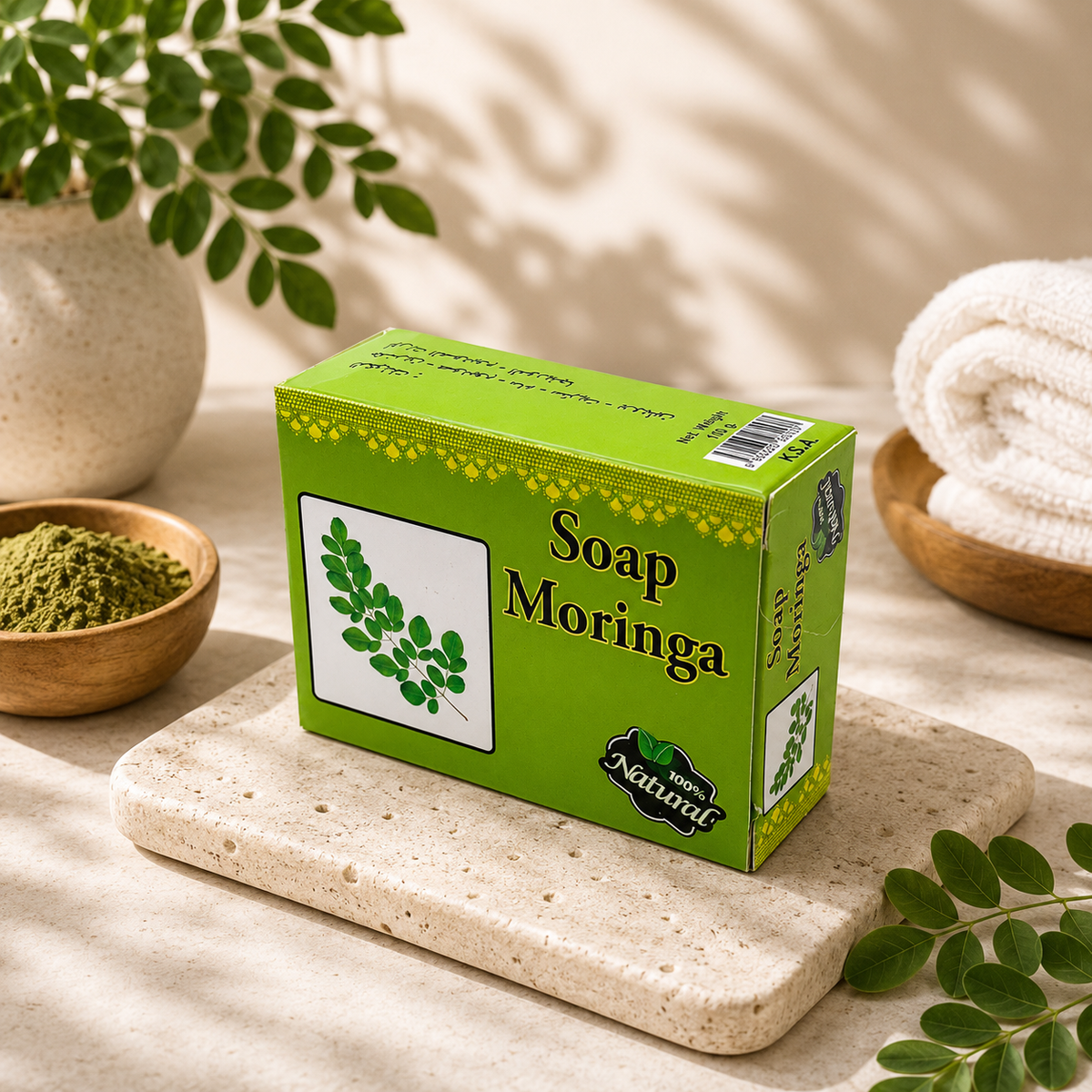 Moringa Herbal Soap