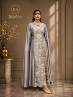 Tahami Kaftan Metallic