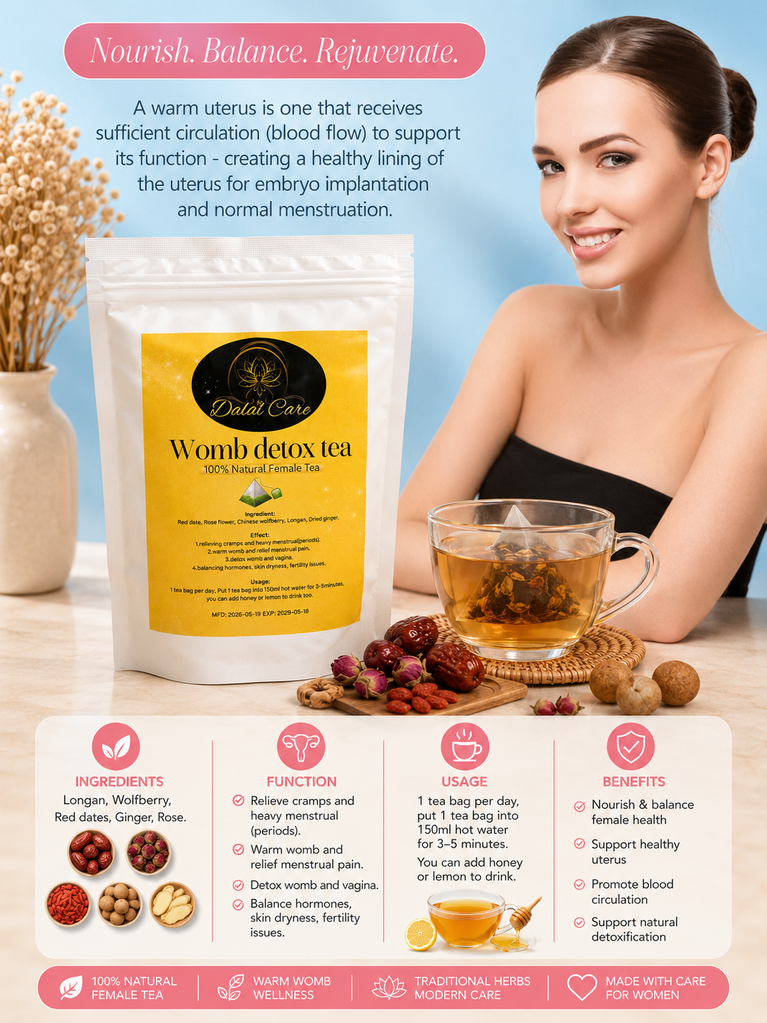Herbal Womb Care Tea