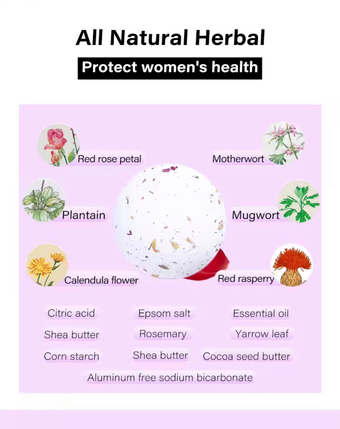 Feminine Bath Bombs