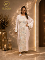 Abaya Pashmin Pastel