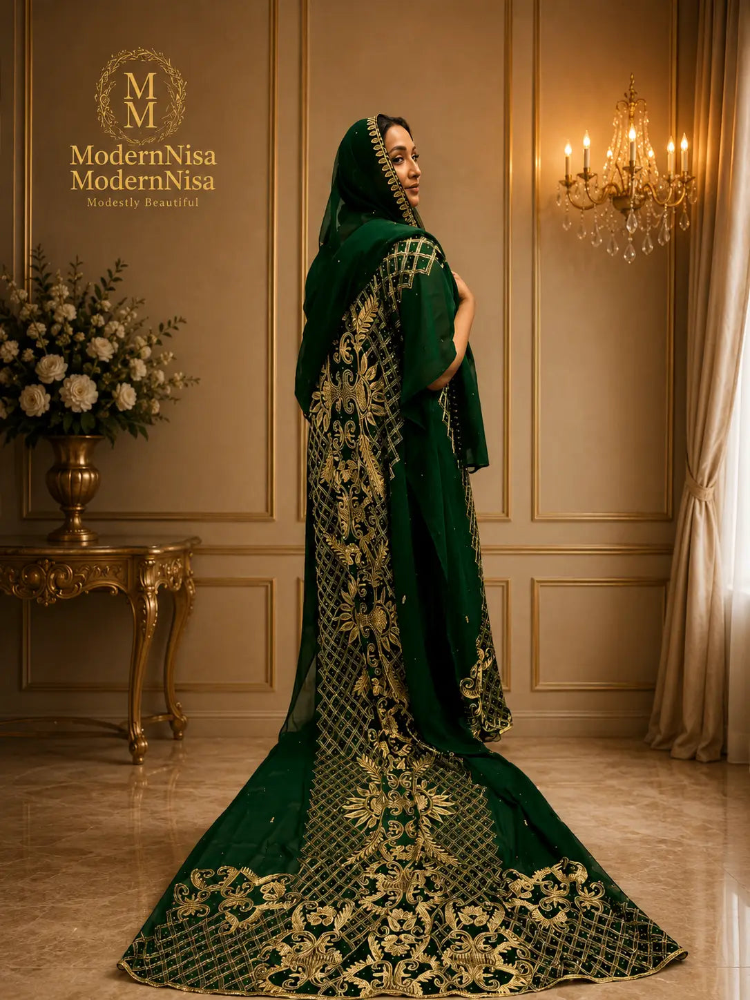 Bridal Asmahan Green