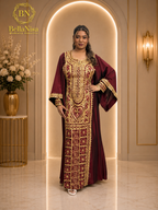Madina Abaya Red