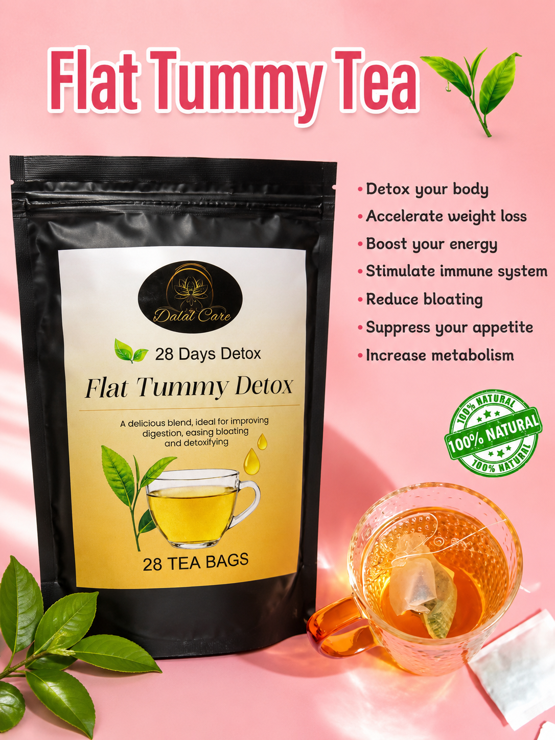 Flat Tummy Detox Tea