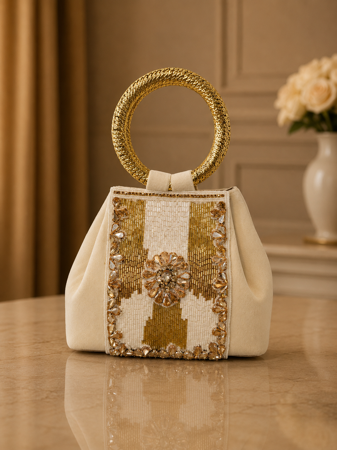 Luxury HandMade Suede Bag