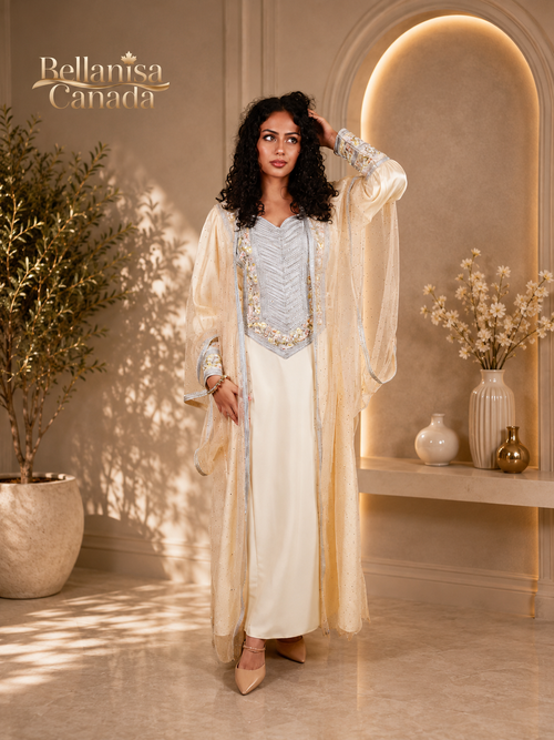 Bisht Cape Kaftan
