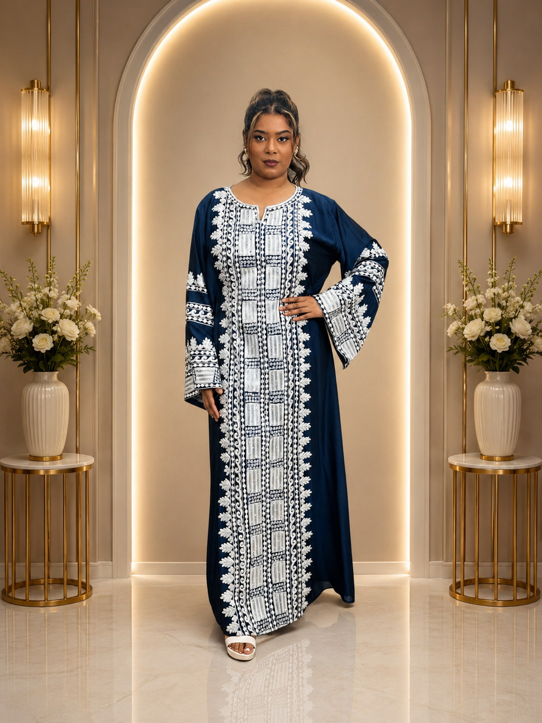 Madan Kaftan Topaz