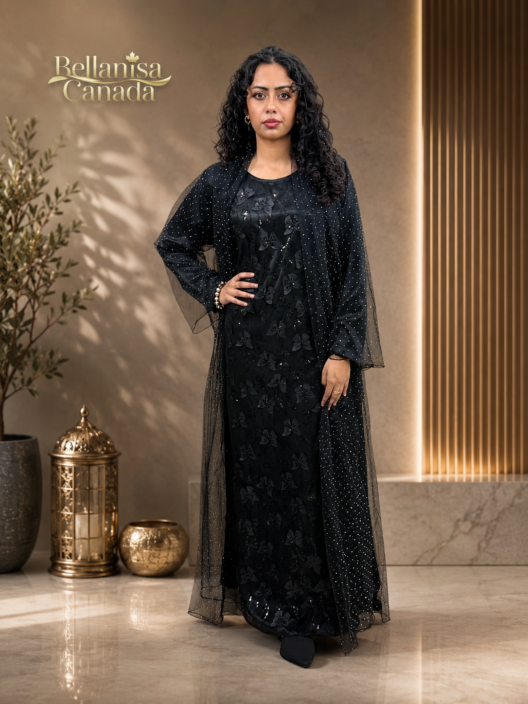 Kaftan Kuwaiti Style Black