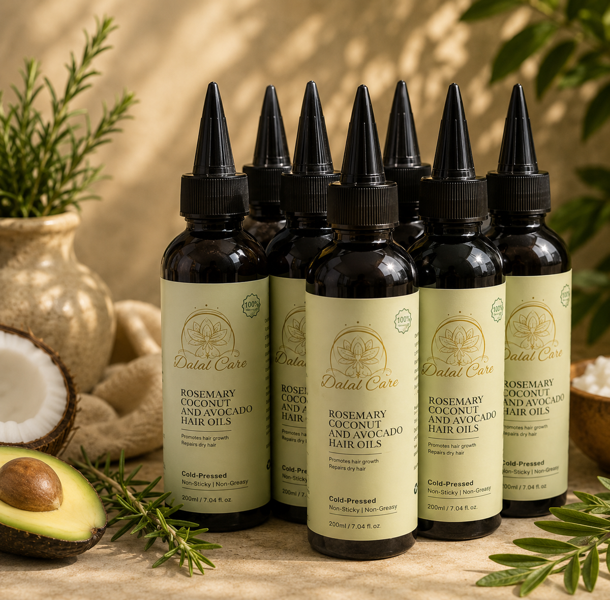 Rosemary Coconut Avocado Oil