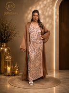 Kaftan Kuwaiti Style Mocha