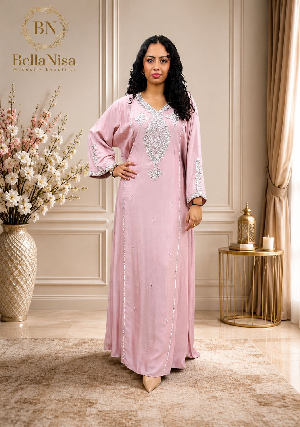 Ward Kaftan Pink