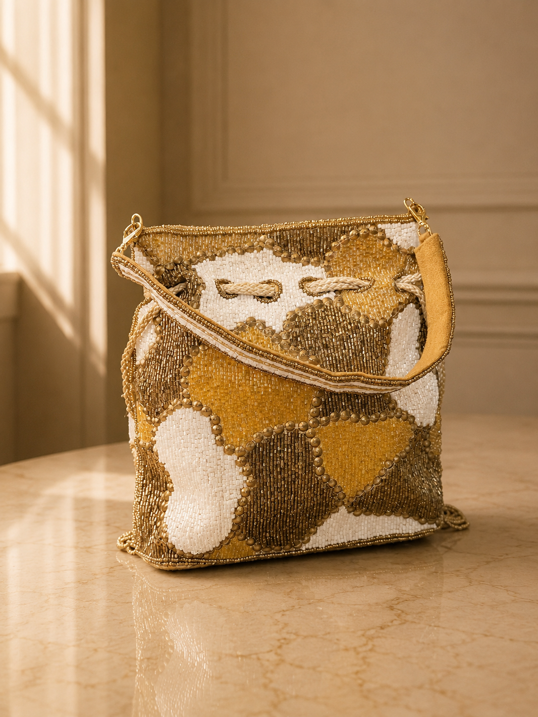 Luxury HandMade Geometric Bag