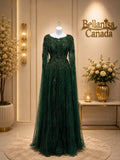 Fleur Gown Emerald