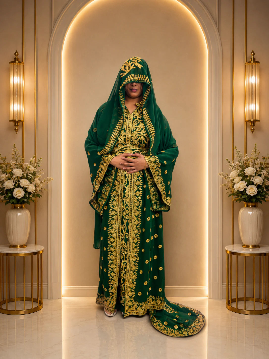 Bridal Heena Kaftan