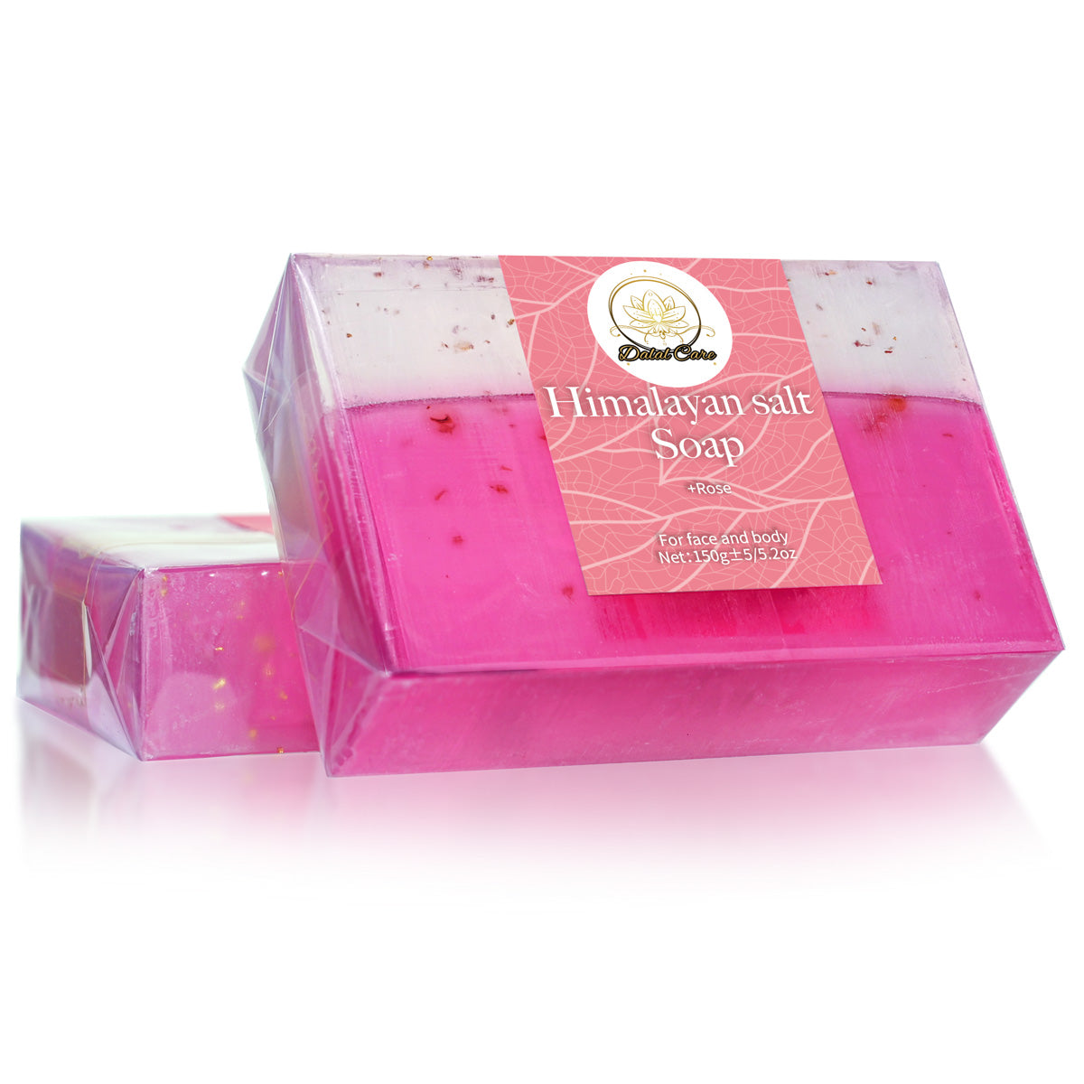 Himalayan Salt Essential Oil with 24K Gold Leaf Soap
