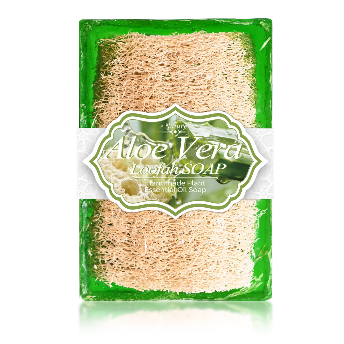 Aloe Vera Loofah Soap