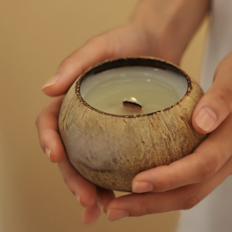 Coconut Shell Scented Candle