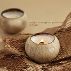 Coconut Shell Scented Candle
