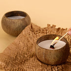 Coconut Shell Scented Candle