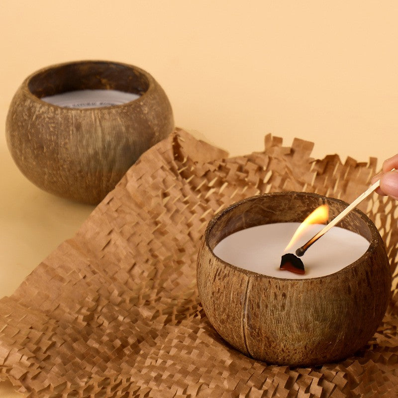 Coconut Shell Scented Candle