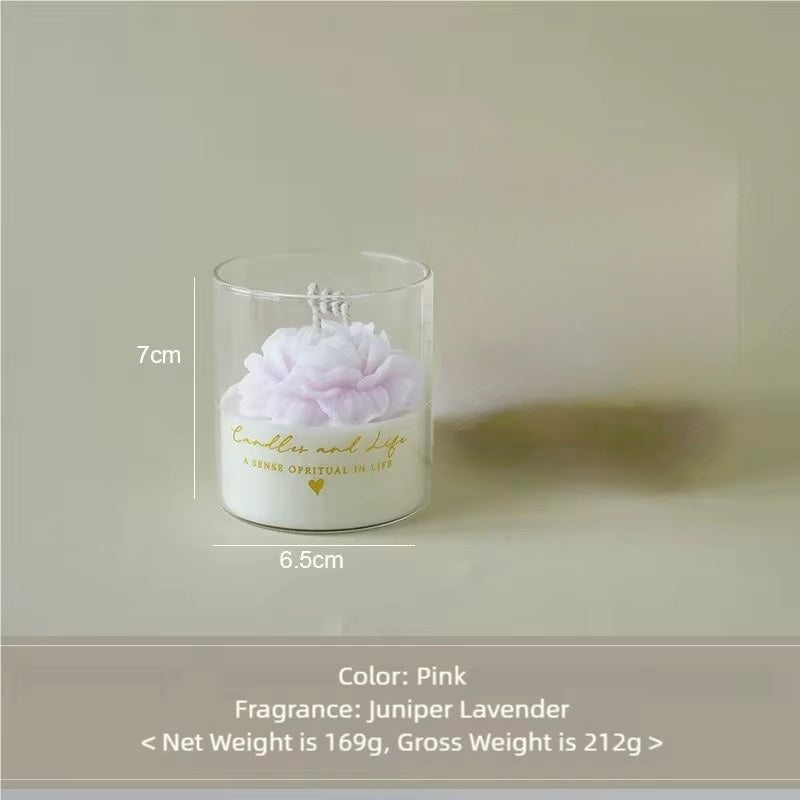 Peony Scented Candle