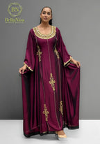 Lamsa Kaftan Cherry