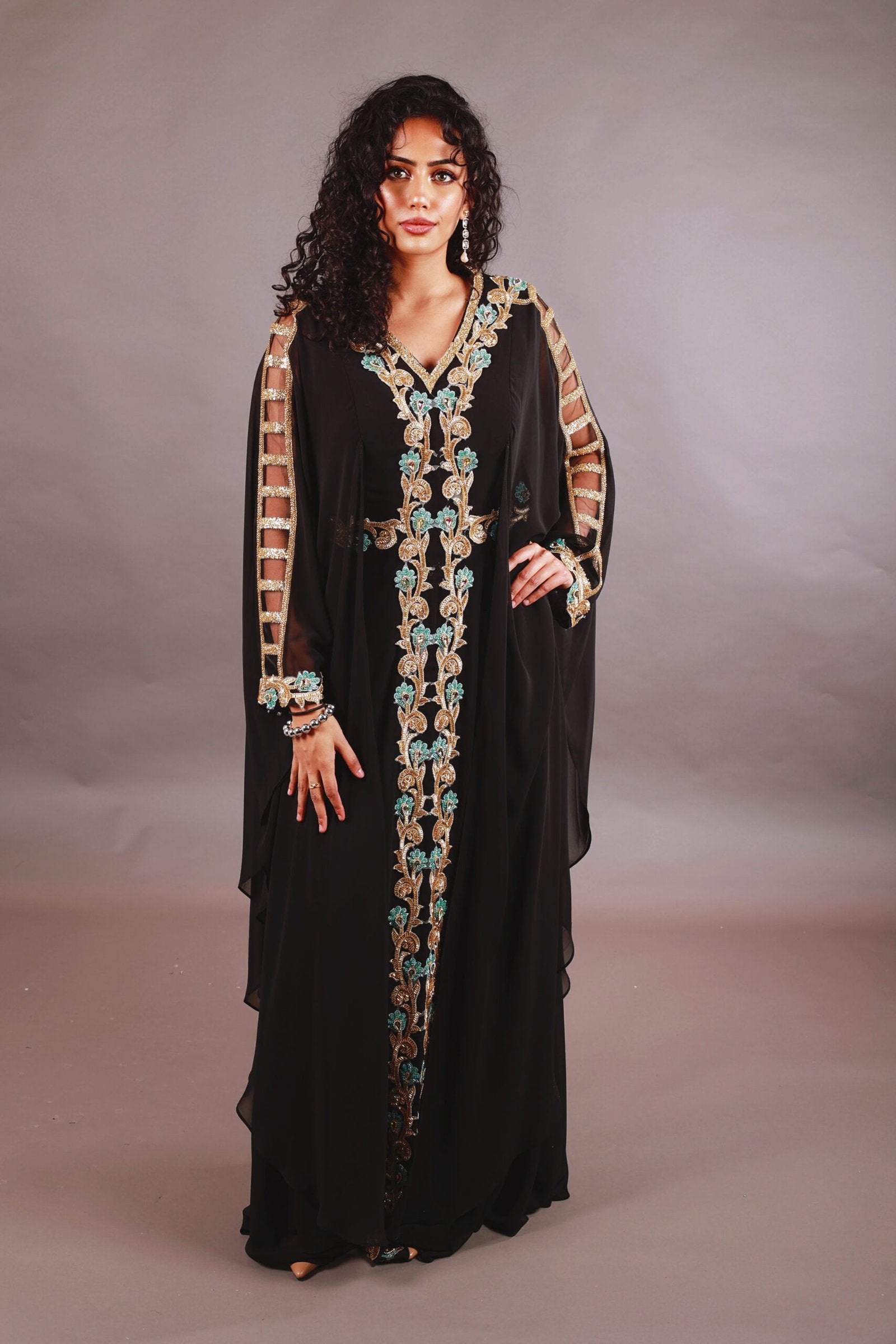 Maryam Kaftan Black