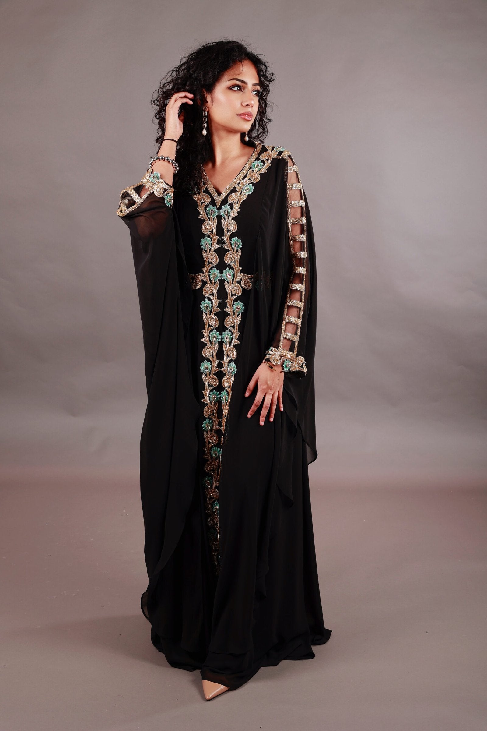 Maryam Kaftan Black