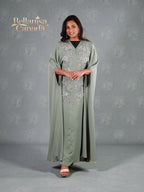 Fahima Kaftan Abaya Sage