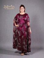 Muntaha Kaftan Plum