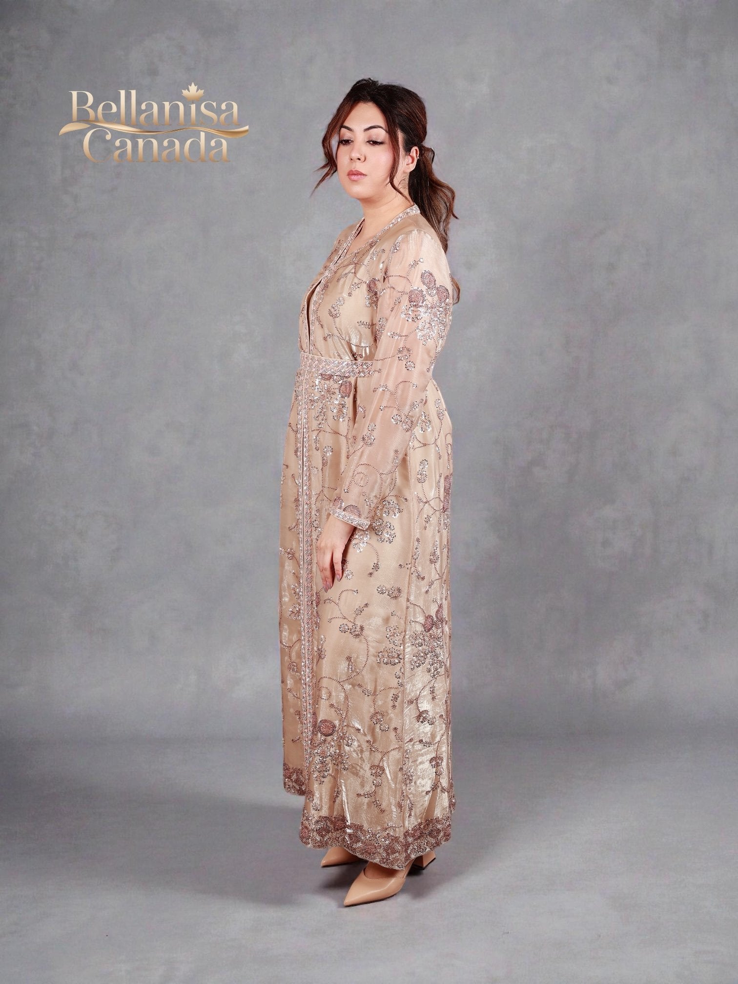 Thiya Kaftan Beige