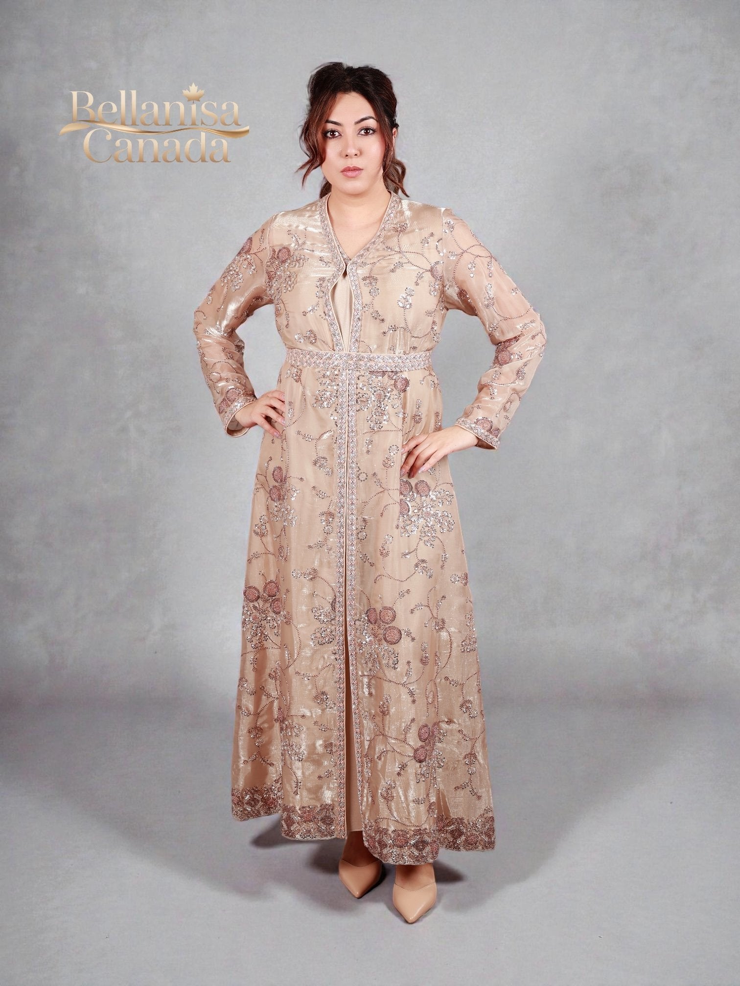 Thiya Kaftan Beige