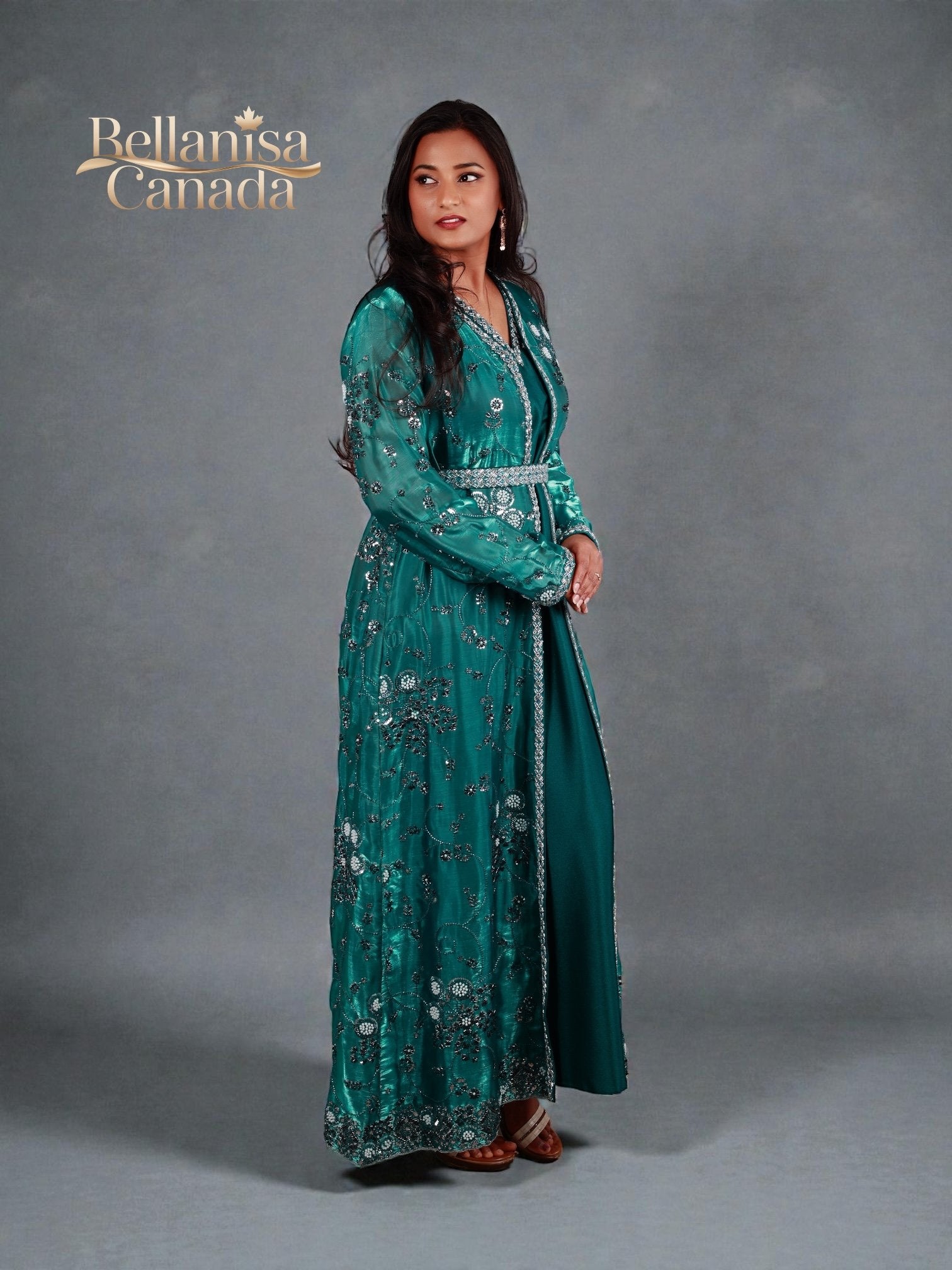 Thiya Kaftan Emerald