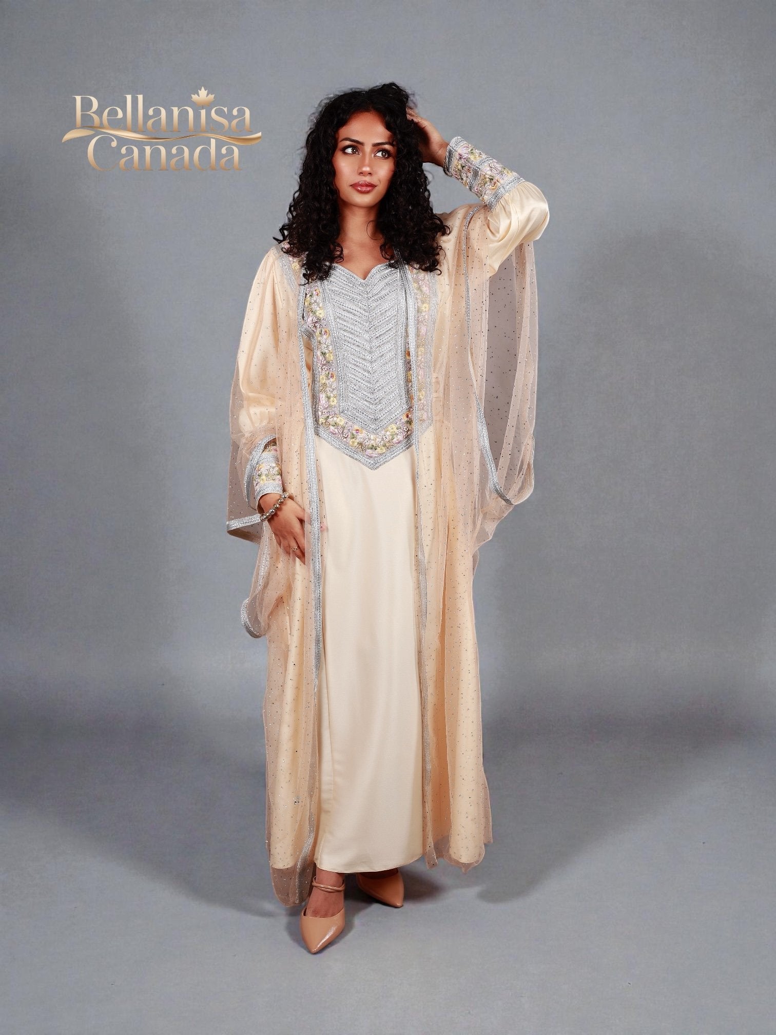 Bisht Cape Kaftan