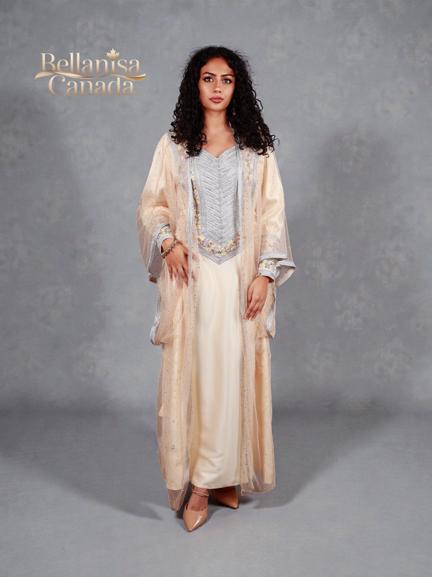 Bisht Cape Kaftan