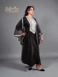 Bisht Cape Kaftan Black