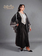 Bisht Cape Kaftan Black