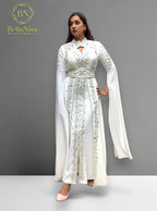 Maitha Morrocan Kaftan White